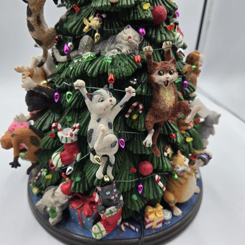 COMICAL CATS‎ Christmas Tree Danbury Mint 12